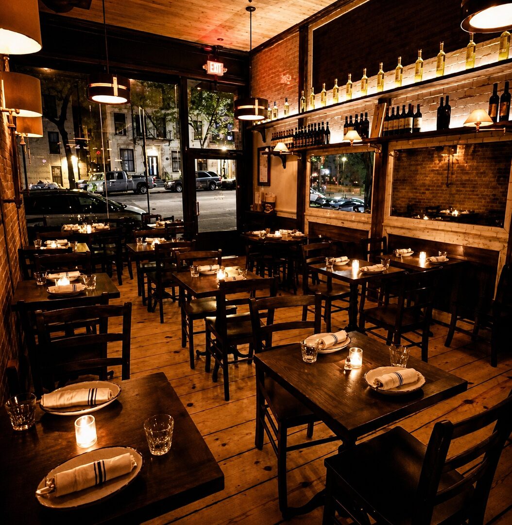Dining room at Osteria 106